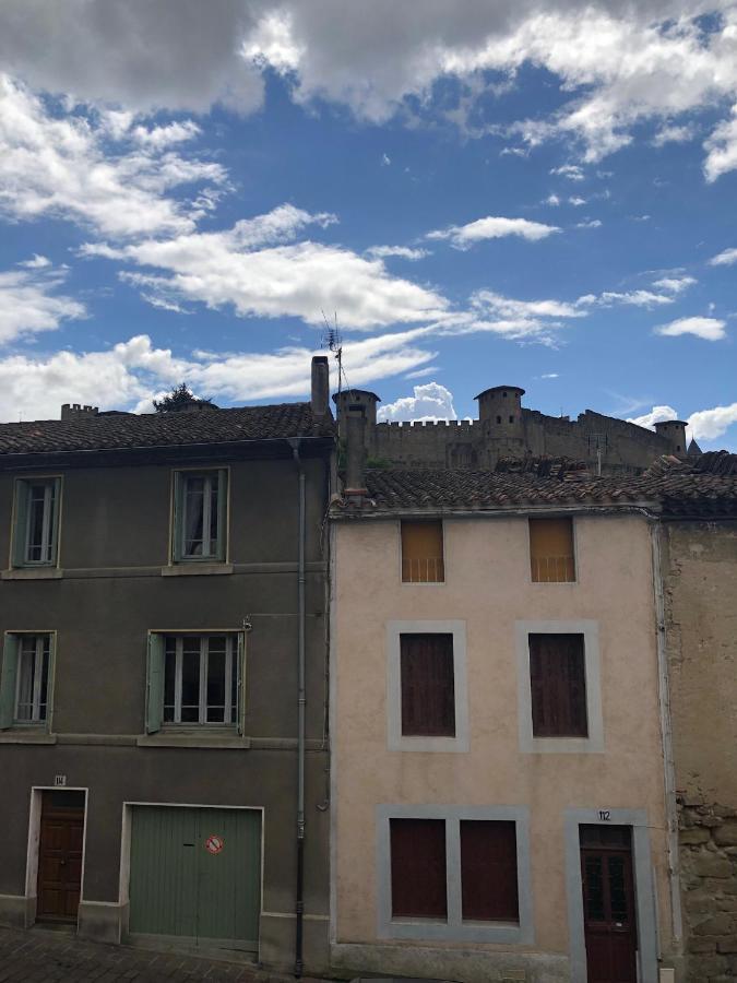 spacieux logement face à la Cité Médievale Carcasona Exterior foto